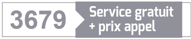 3679 service gratuit + prix appel